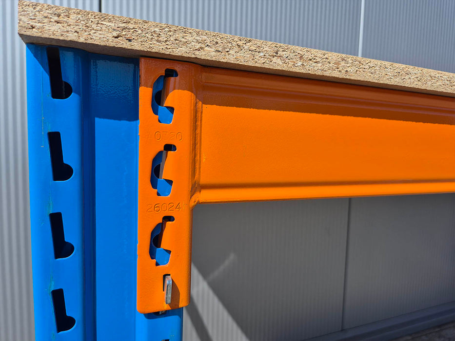 Werkbank Stow 100cm hoog, (kies je breedte), 80cm diep met bovenlaag