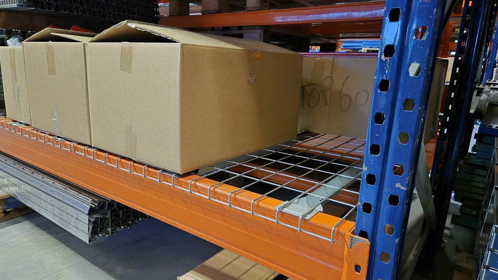 Palletstelling doorvalrooster metaal 134x100cm