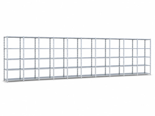 GS-3 legbordstelling 100 cm diep complete rij 10 meter