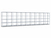 GS-3 legbordstelling 100 cm diep complete rij 10 meter