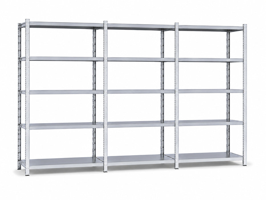 GS-3 legbordstelling 100 cm diep complete rij 3 meter