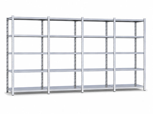 GS-3 legbordstelling 100 cm diep complete rij 4 meter