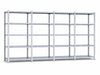 GS-3 legbordstelling 100 cm diep complete rij 4 meter