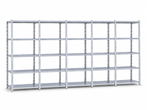 GS-3 legbordstelling 100 cm diep complete rij 5 meter