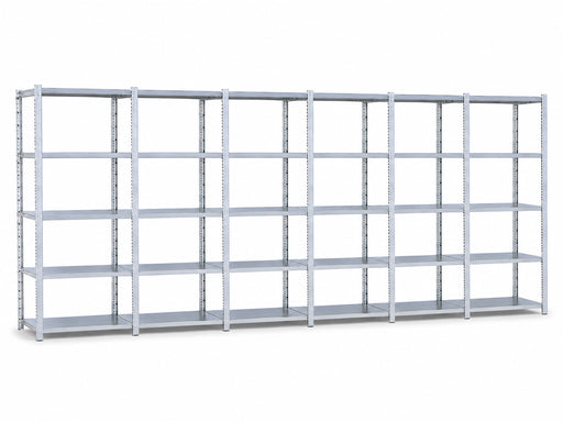 GS-3 legbordstelling 100 cm diep complete rij 6 meter