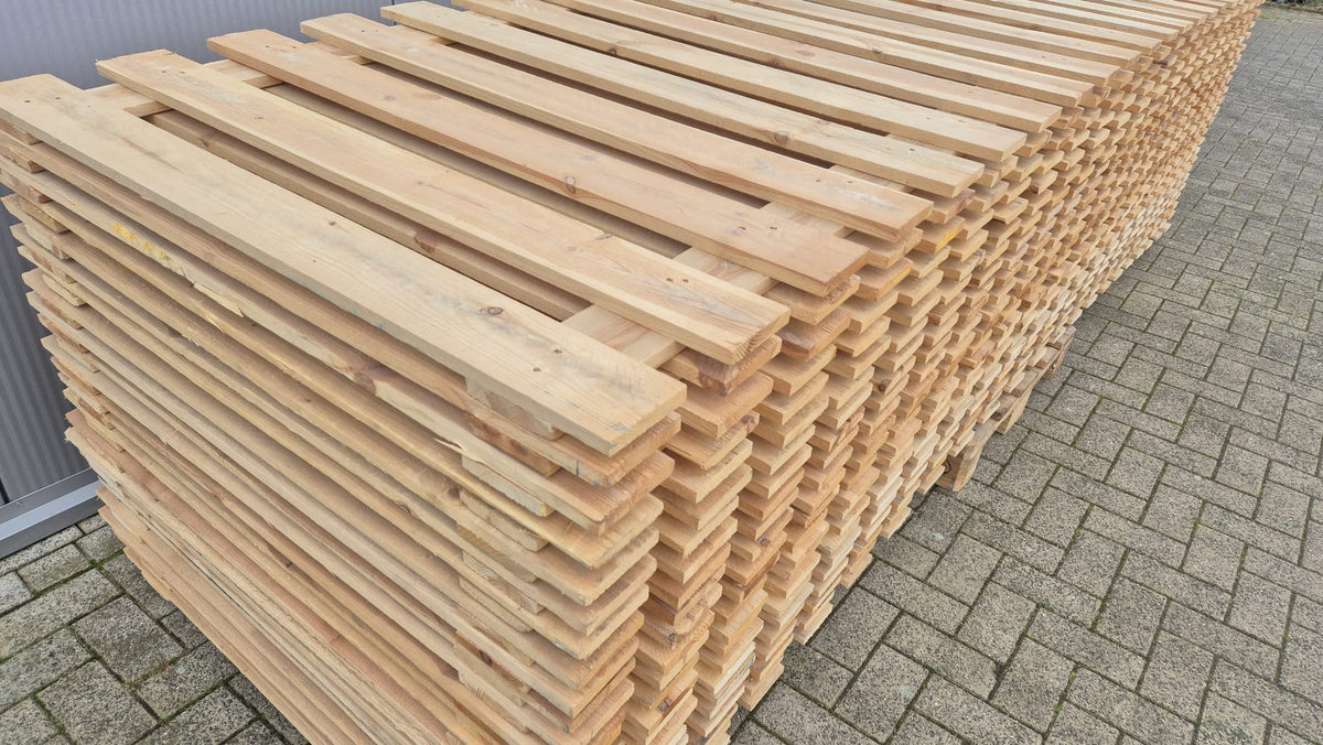 Houten vlonder 358x100cm