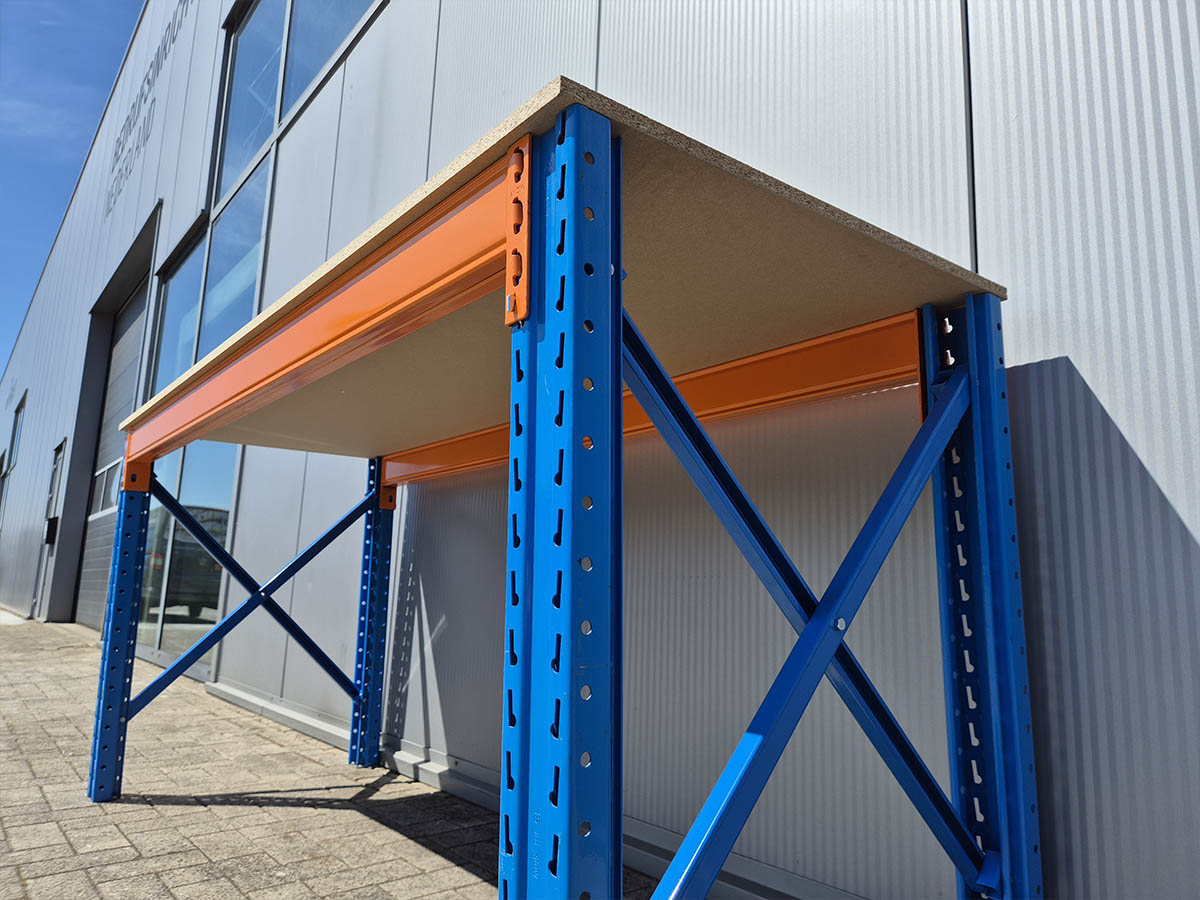 Stow werkbank 380 cm breed × 80 cm diep × 100 cm hoog
